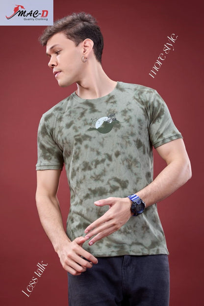 Cat No 493 Mac D Cotton Mens Tshirts Exporter Ahmedabad