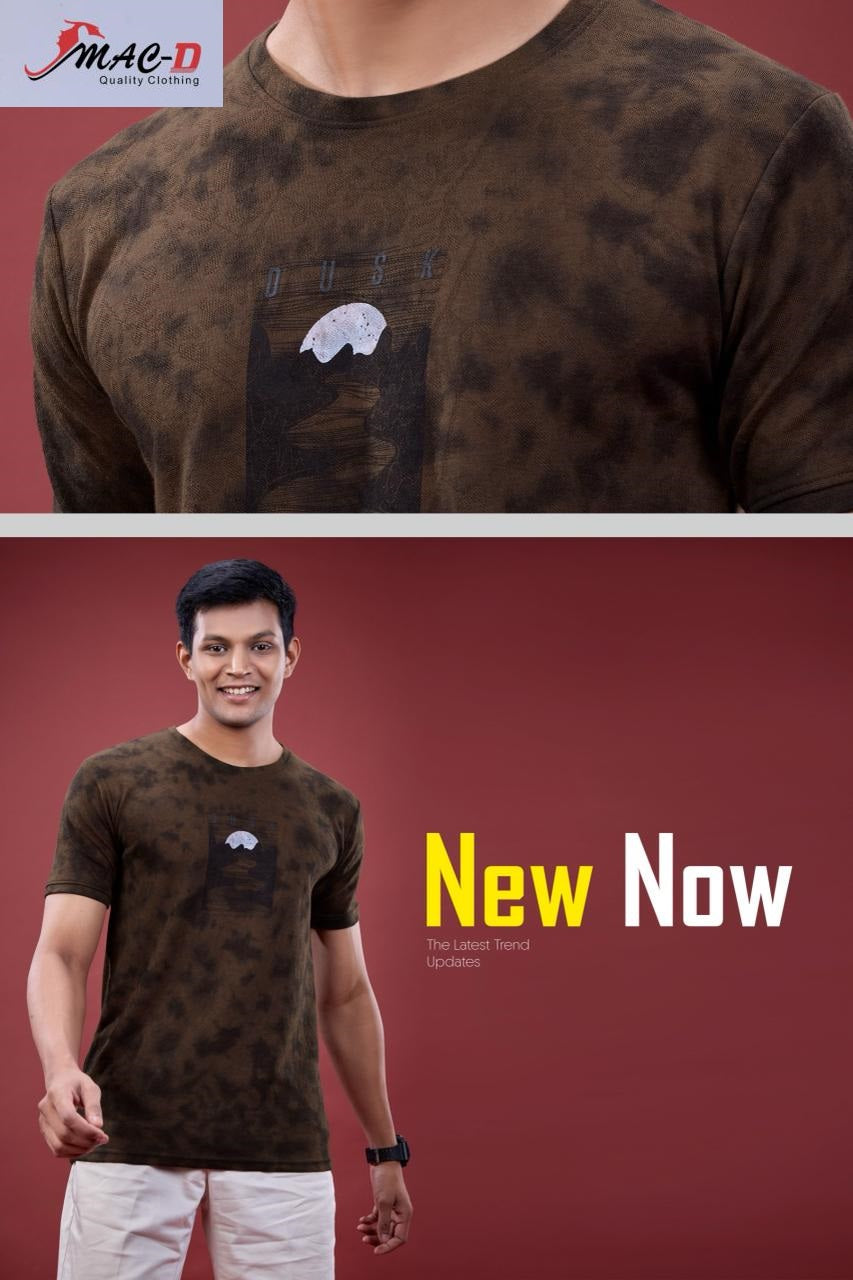 Cat No 493 Mac D Cotton Mens Tshirts Exporter Ahmedabad