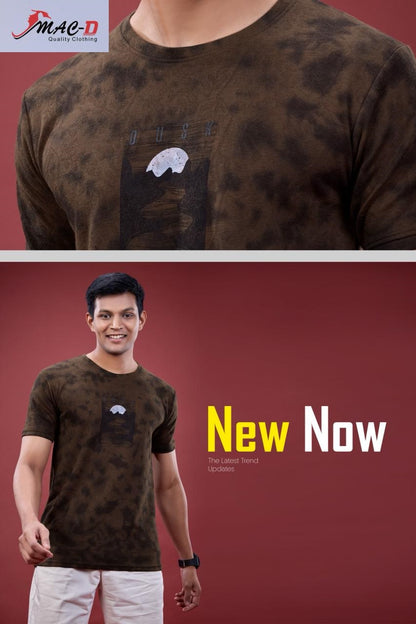 Cat No 493 Mac D Cotton Mens Tshirts Exporter Ahmedabad