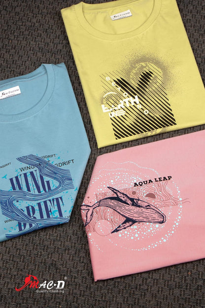 Cat No 5702 Mac D Mens Tshirts Manufacturer India
