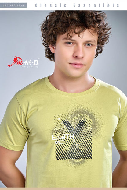 Cat No 5702 Mac D Mens Tshirts Manufacturer India