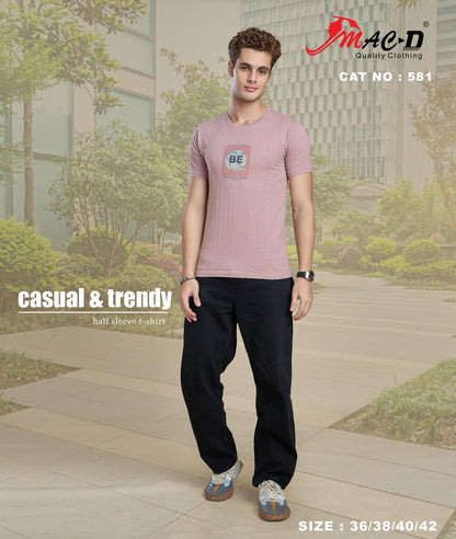 Cat No 581 Mac D Cotton Mens Tshirts Wholesale
