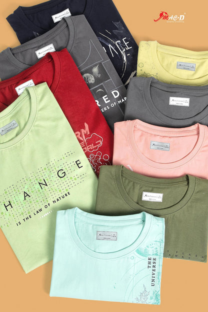 Cat No 6036 Mac D Cotton Mens Tshirts Wholesale