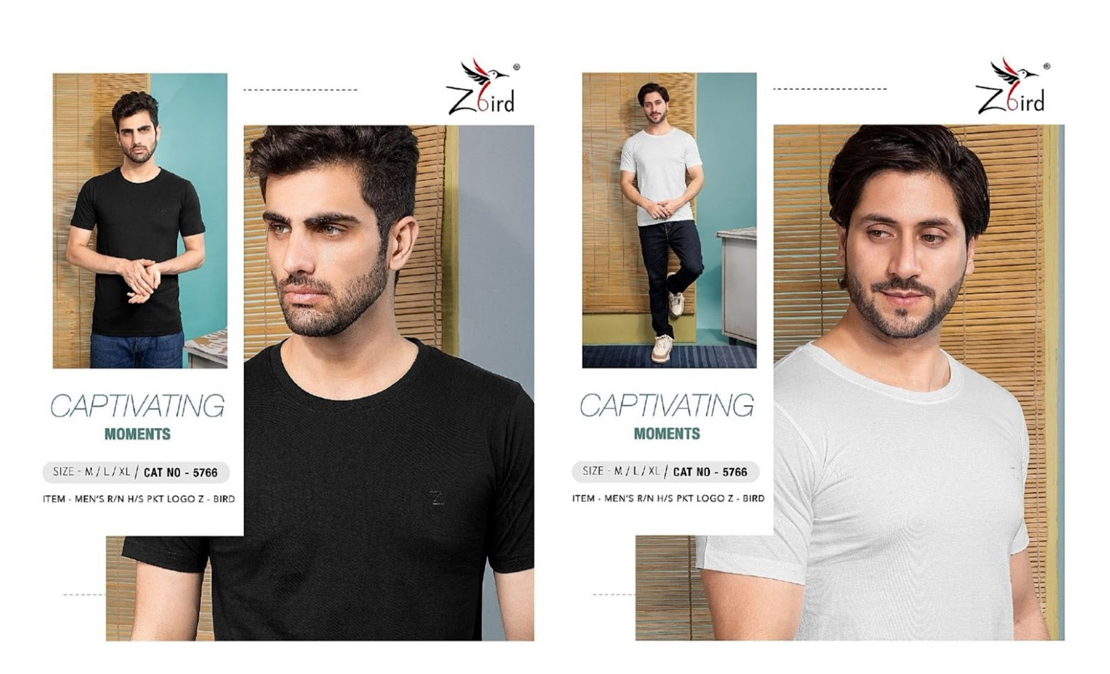 Cat No 6043 Z Bird Cotton Mens Tshirts Manufacturer India
