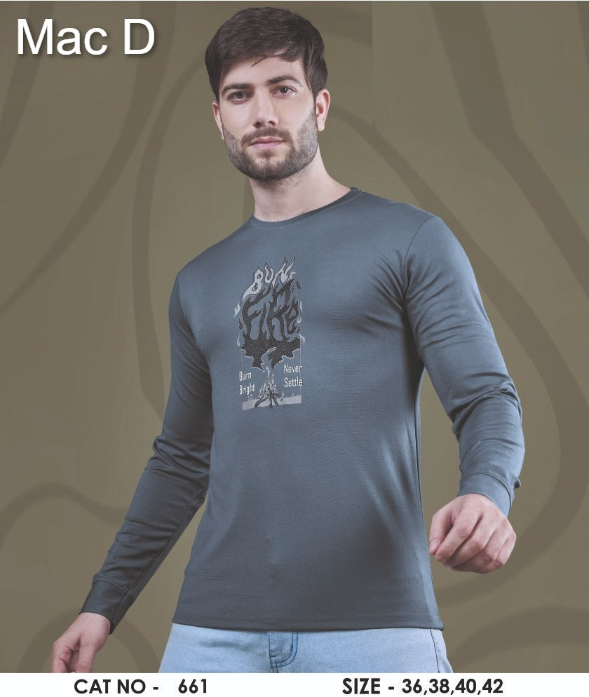 Cat No 661 Mac D Tencel Mens Tshirts Wholesale Rate