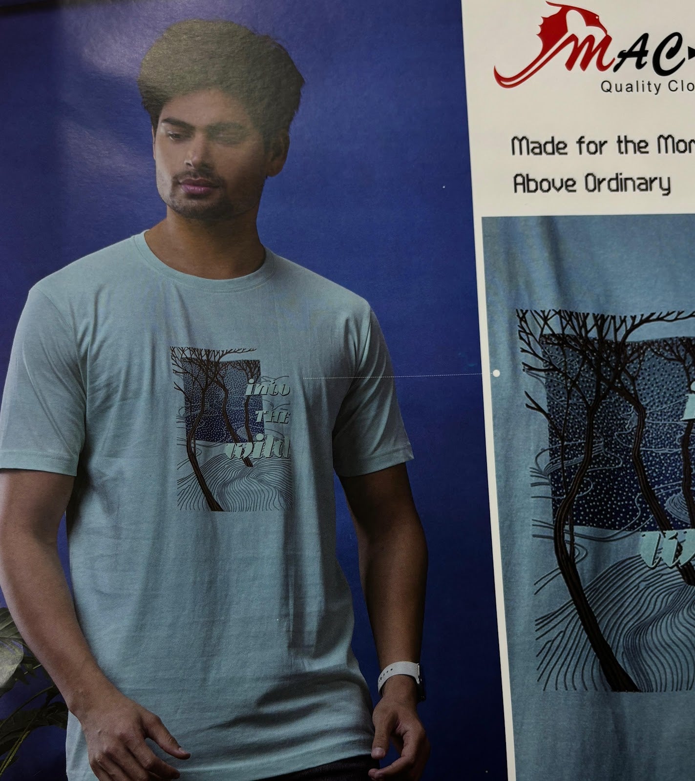 Cat No 7205 Mac D Cotton Mens Tshirts Manufacturer India