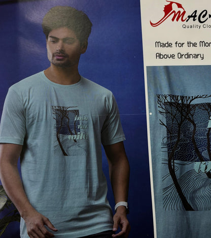 Cat No 7205 Mac D Cotton Mens Tshirts Manufacturer India