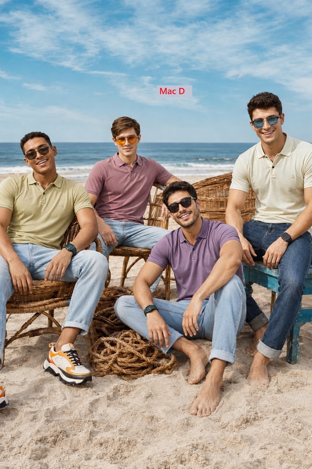 Cat No 850 Mac D Imported Mens Tshirts Supplier