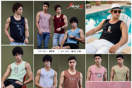 Cat No 8876 Mac D Cotton Mens Sando Wholesaler India