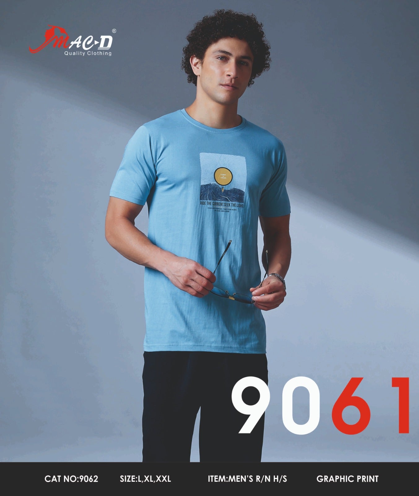Cat No 9062 Mac D Cotton Mens Tshirts Manufacturer India