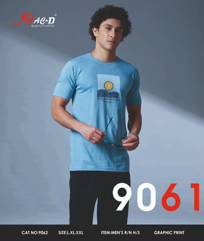 Cat No 9062 Mac D Cotton Mens Tshirts Manufacturer India
