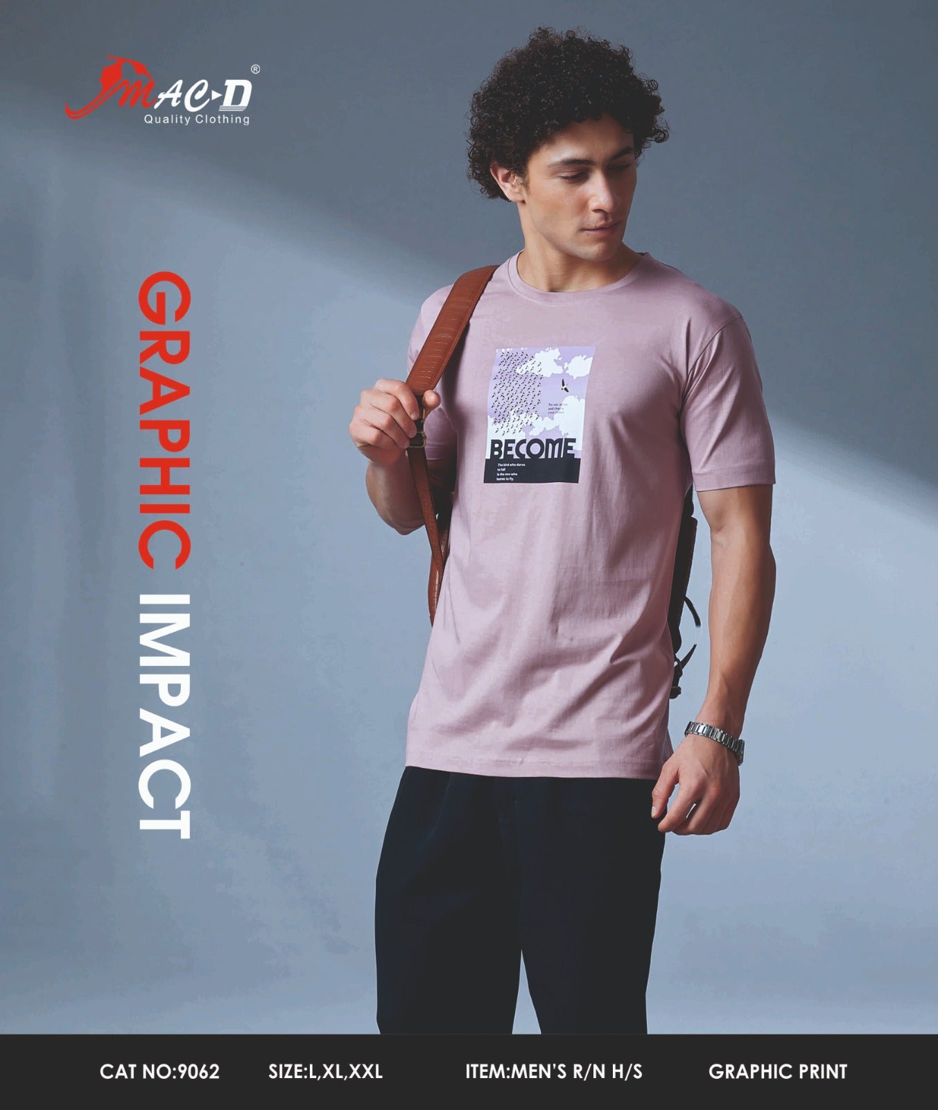 Cat No 9062 Mac D Cotton Mens Tshirts Manufacturer India