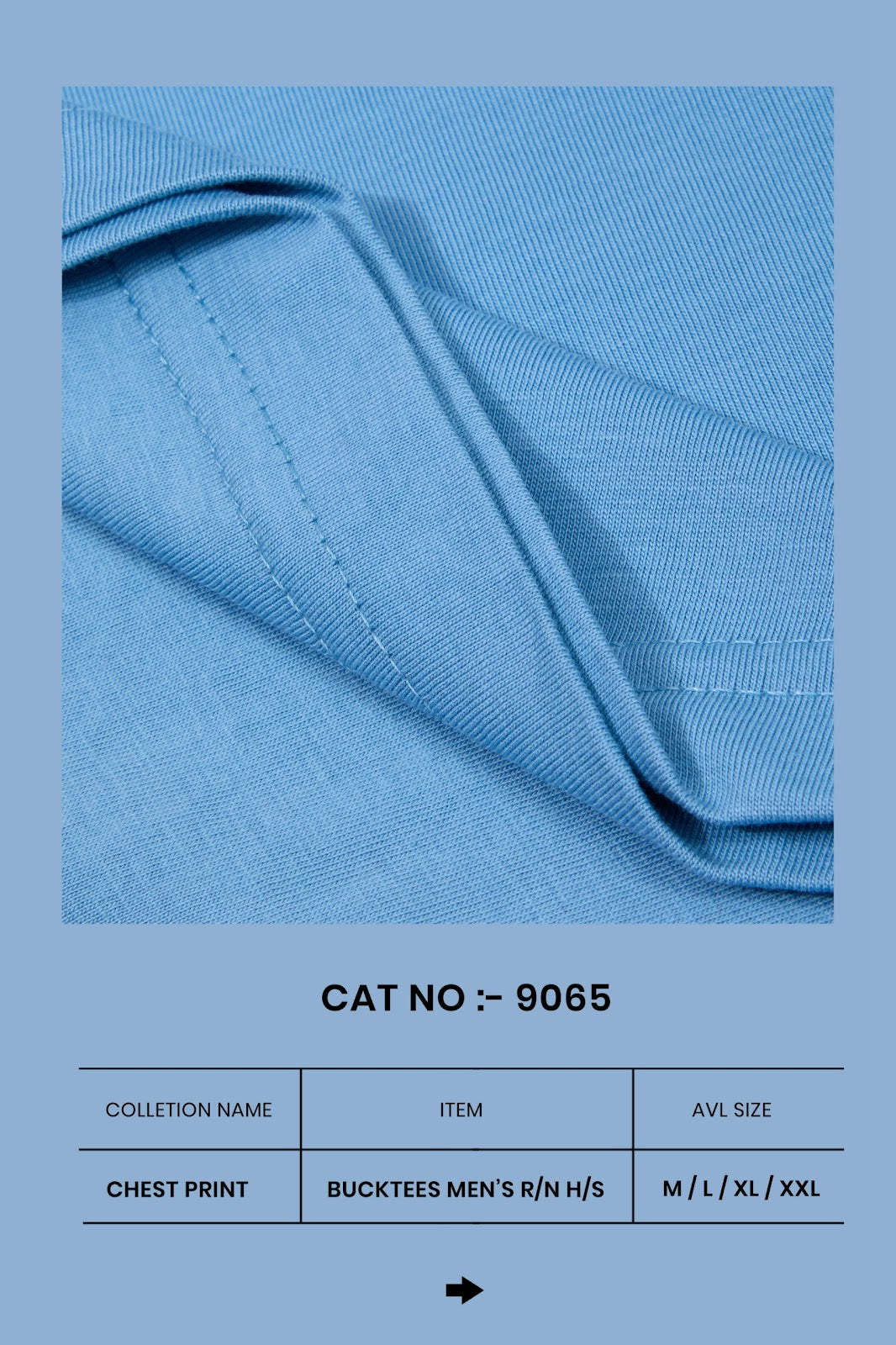 Cat No 9065 Bucktees Mens Tshirts Manufacturer