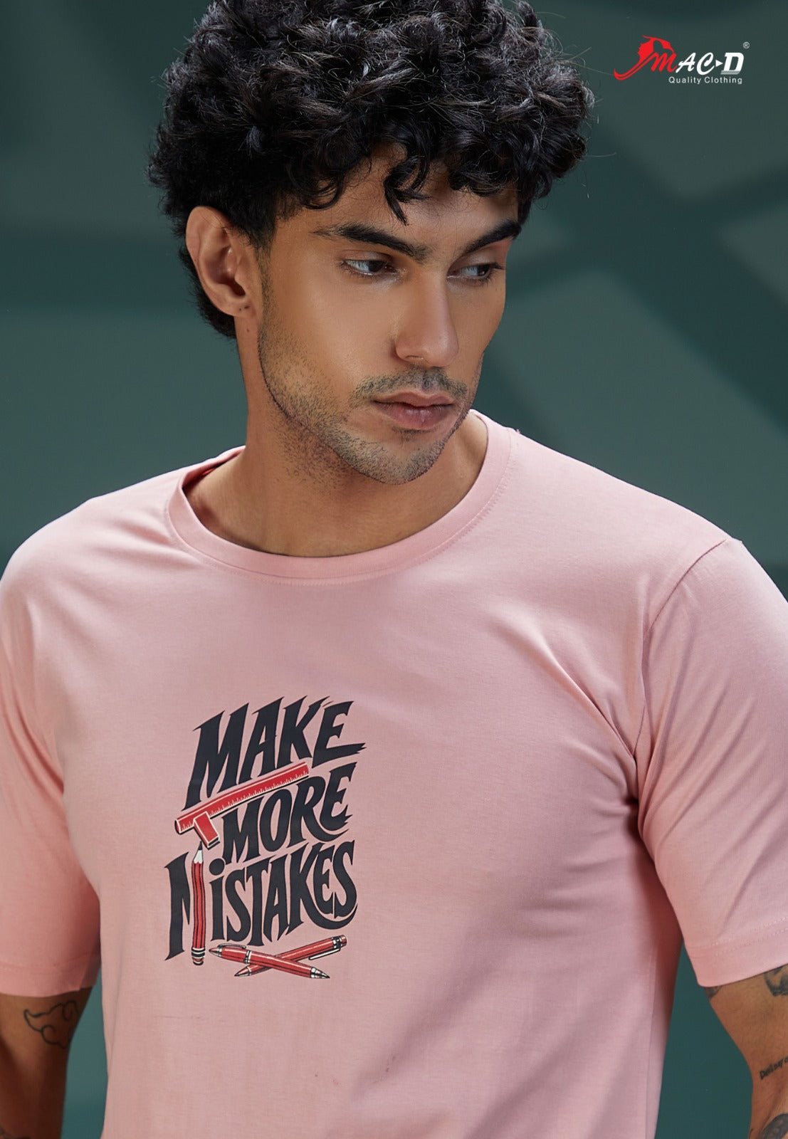 Cat No 9160 Mac D Cotton Mens Tshirts Supplier