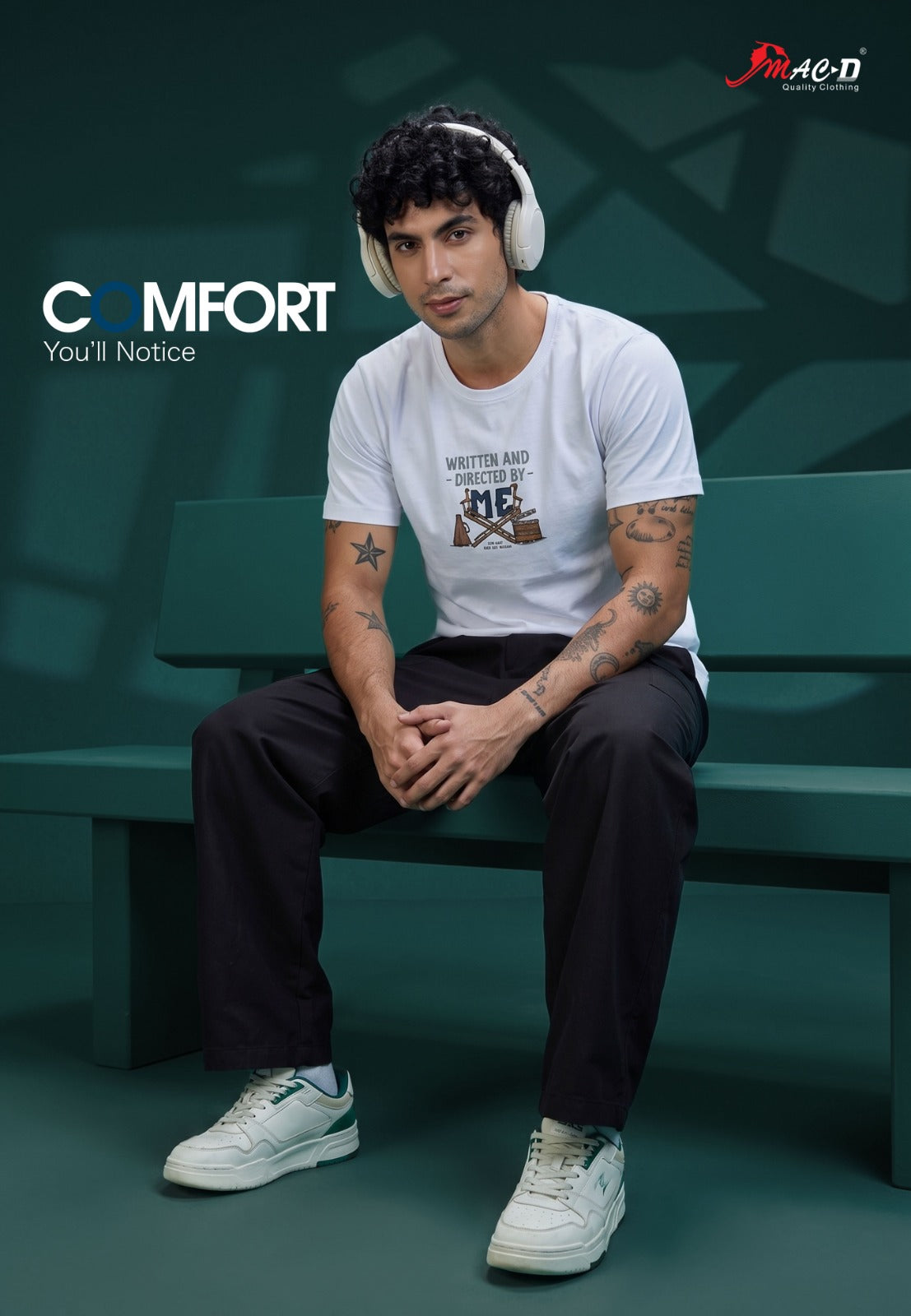 Cat No 9160 Mac D Cotton Mens Tshirts Supplier
