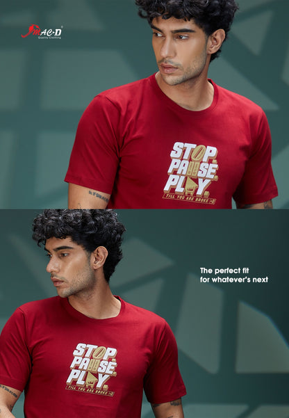Cat No 9160 Mac D Cotton Mens Tshirts Supplier