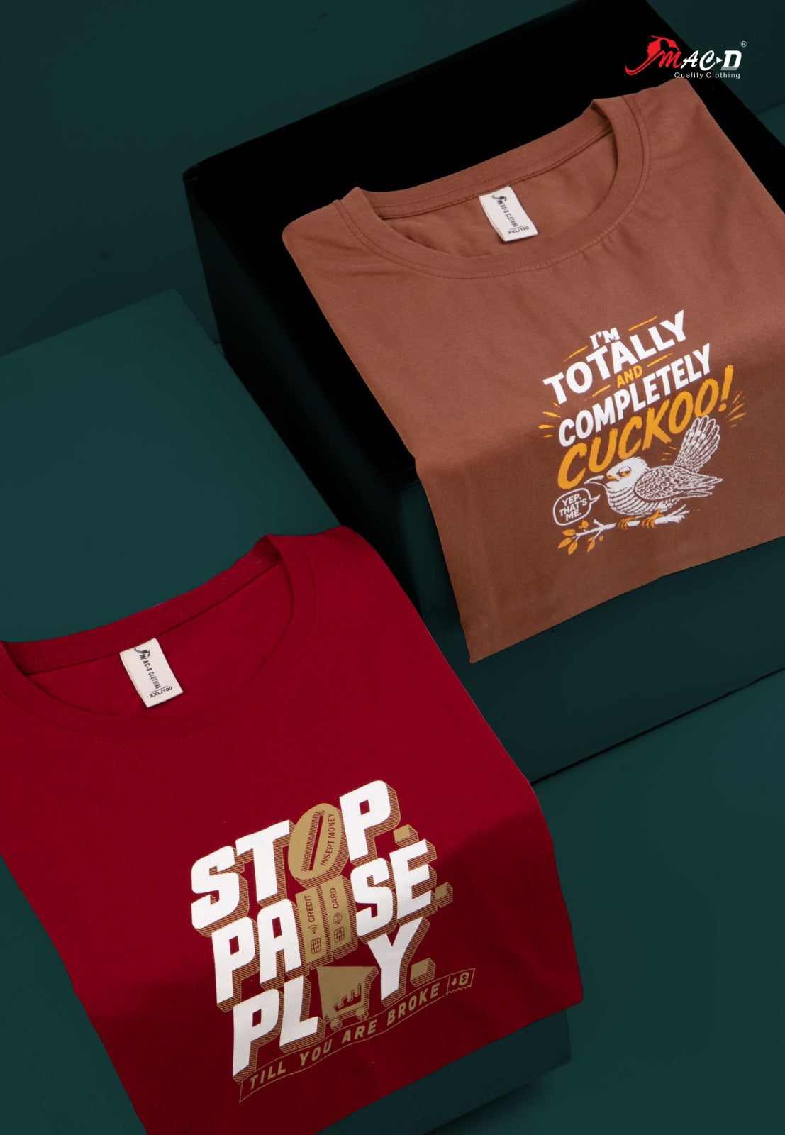 Cat No 9160 Mac D Cotton Mens Tshirts Supplier