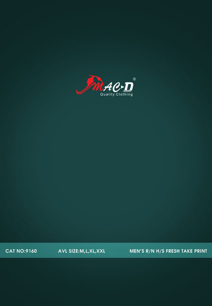 Cat No 9160 Mac D Cotton Mens Tshirts Supplier