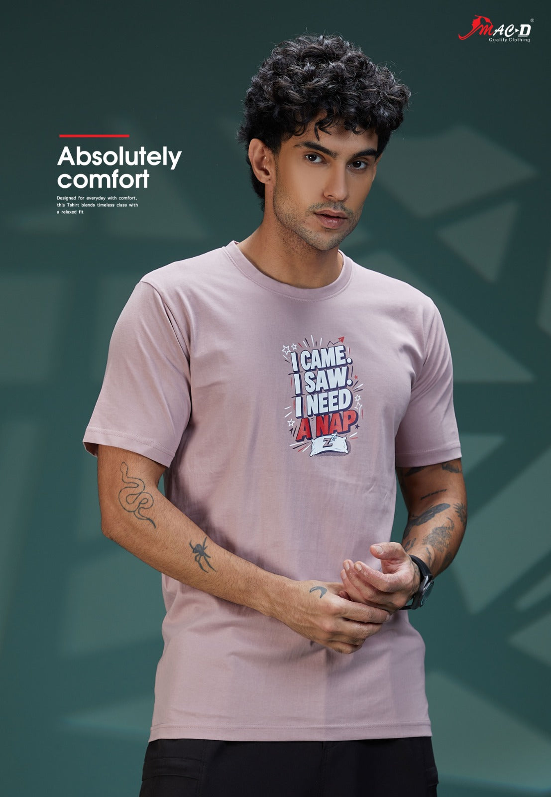 Cat No 9160 Mac D Cotton Mens Tshirts Supplier