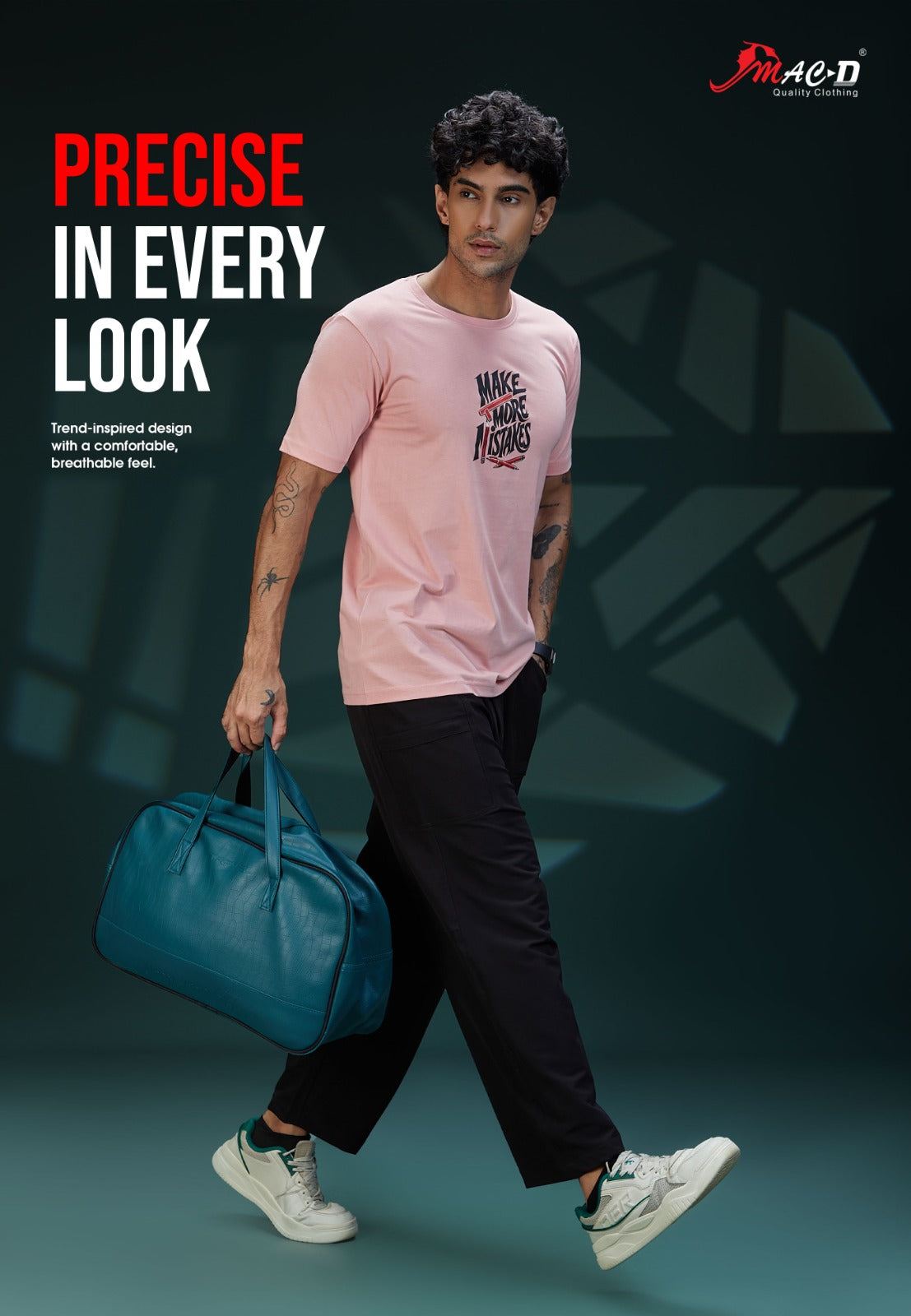 Cat No 9160 Mac D Cotton Mens Tshirts Supplier