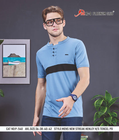 Cat No P 540 Mac D Tencil Mens Tshirts Manufacturer