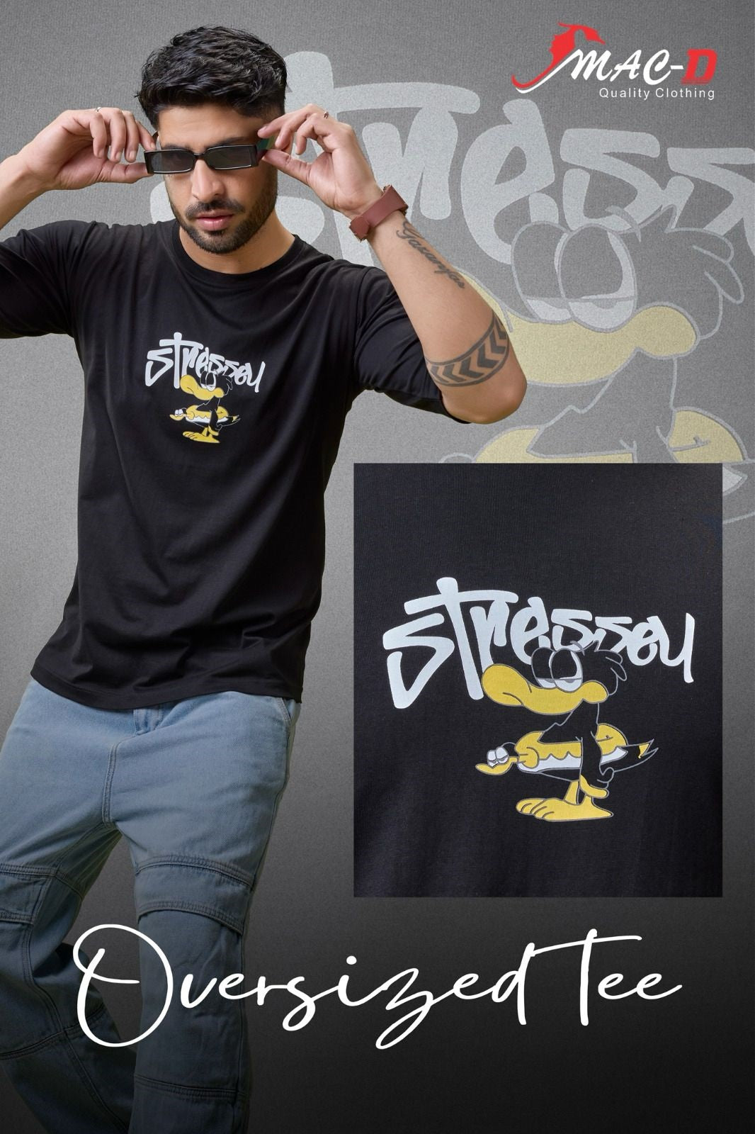 Cat No 6013 Mac D Cotton Mens Tshirts Manufacturer India