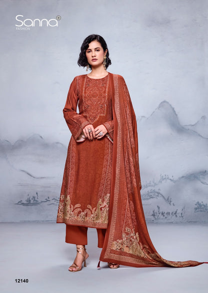 Cazira Sanna Fashion Viscose Pashmina Suits Manufacturer Ahmedabad