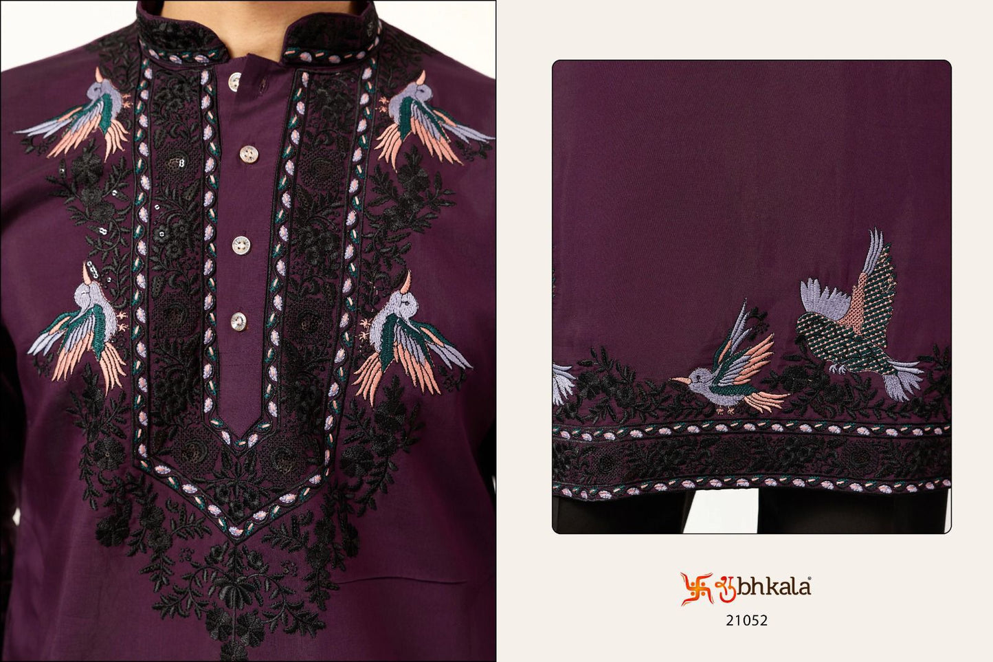 Celebration Drape Shubhkala Viscose Silk Mens Kurta Dupatta Wholesale Price