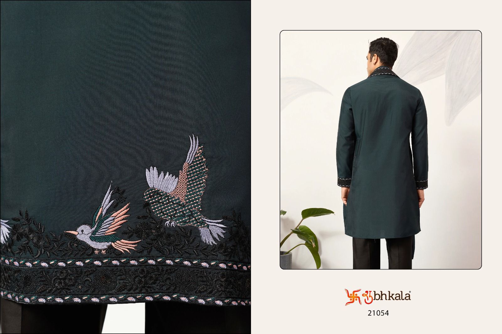 Celebration Drape Shubhkala Viscose Silk Mens Kurta Dupatta Wholesale Price