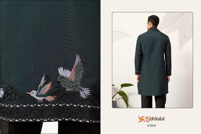 Celebration Drape Shubhkala Viscose Silk Mens Kurta Dupatta Wholesale Price