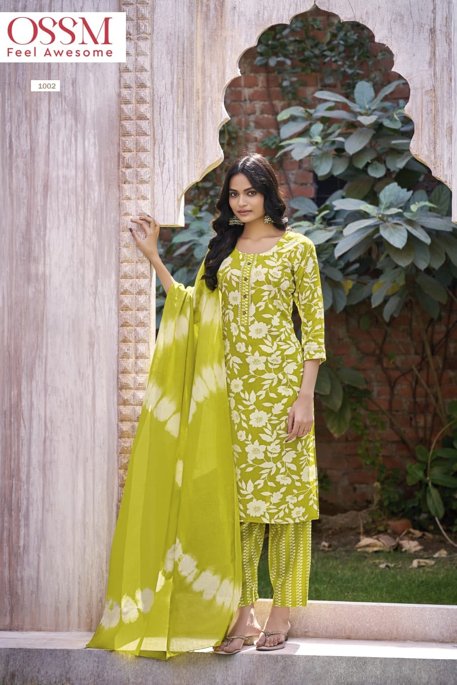 Celebrity Ossm Heavy Reyon Readymade Pant Style Suits Wholesale