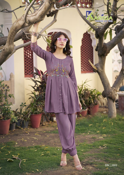 Celina Vol 2 Karissa Premium Viscose Co Ord Set Manufacturer
