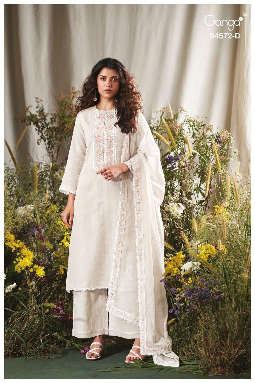 Cenya 4572 Ganga Bemberg Pant Style Suits Wholesale