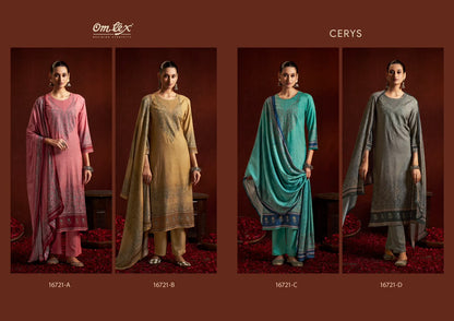 Cerys Omtex Pashmina Suits Manufacturer Gujarat
