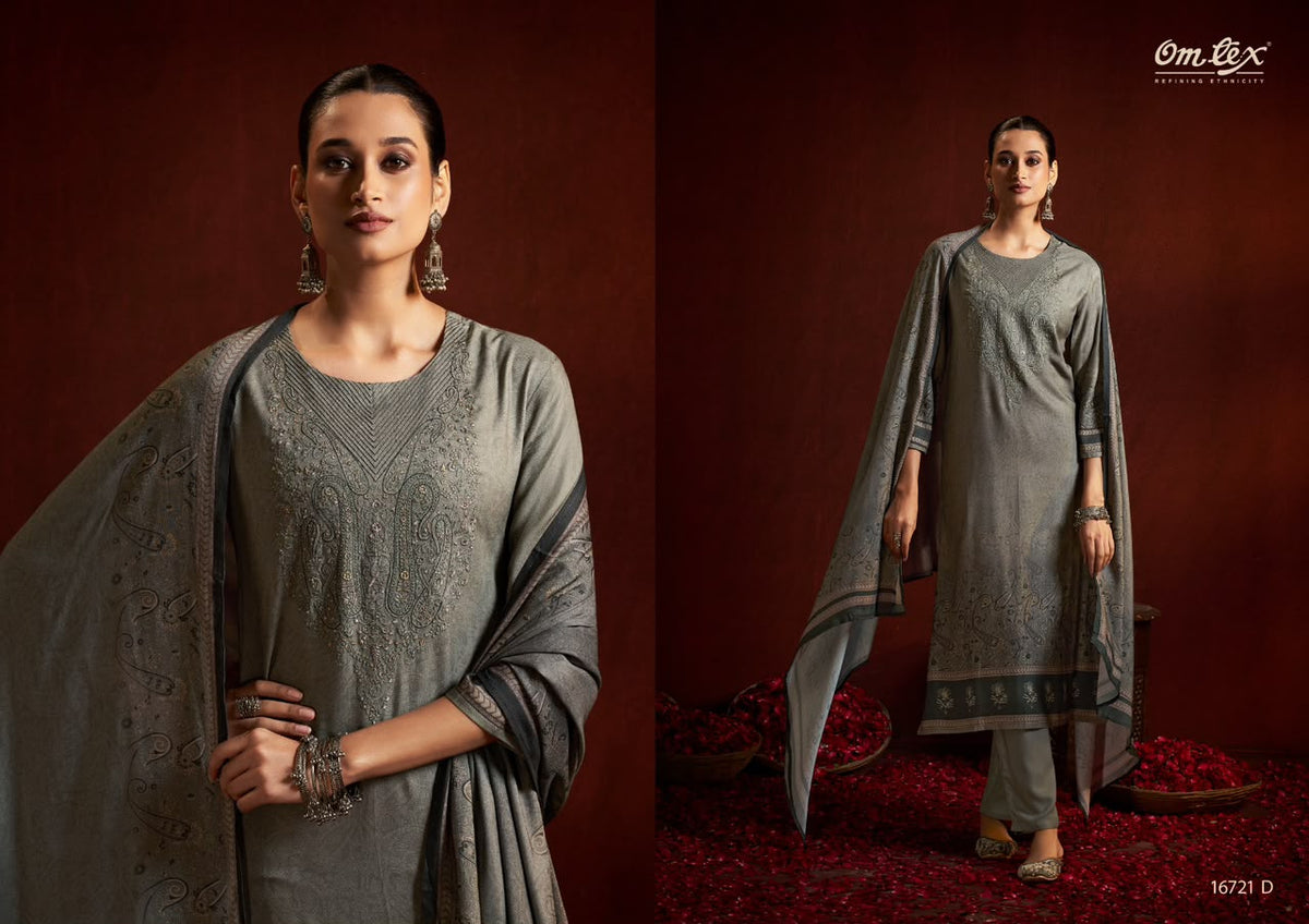 Cerys Omtex Pashmina Suits Manufacturer Gujarat