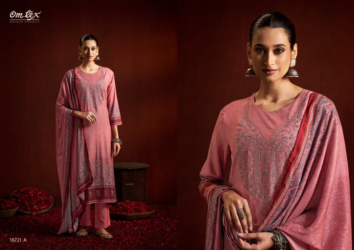 Cerys Omtex Pashmina Suits Manufacturer Gujarat