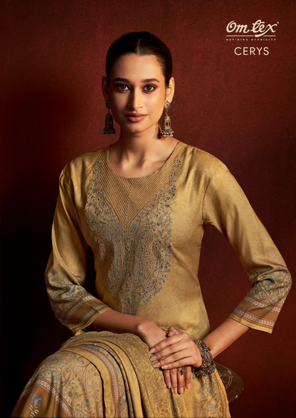 Cerys Omtex Pashmina Suits Manufacturer Gujarat