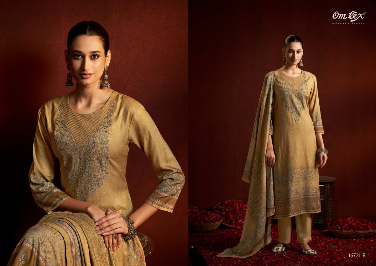 Cerys Omtex Pashmina Suits Manufacturer Gujarat