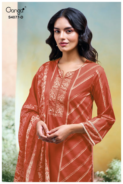 Ceyoni 4077 Ganga Pashmina Suits Wholesale Price