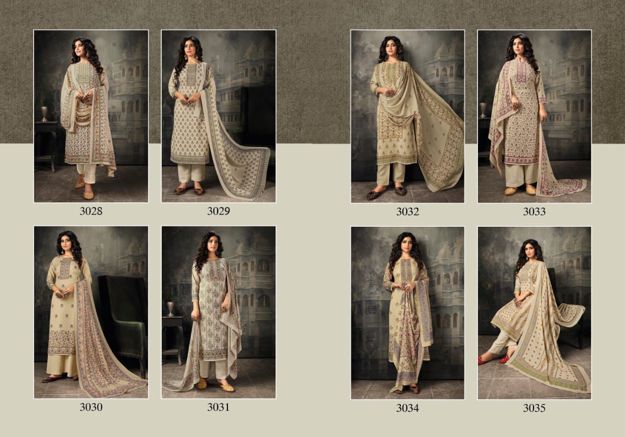 Chaand Vol 3 Rivaa Cotton Pant Style Suits