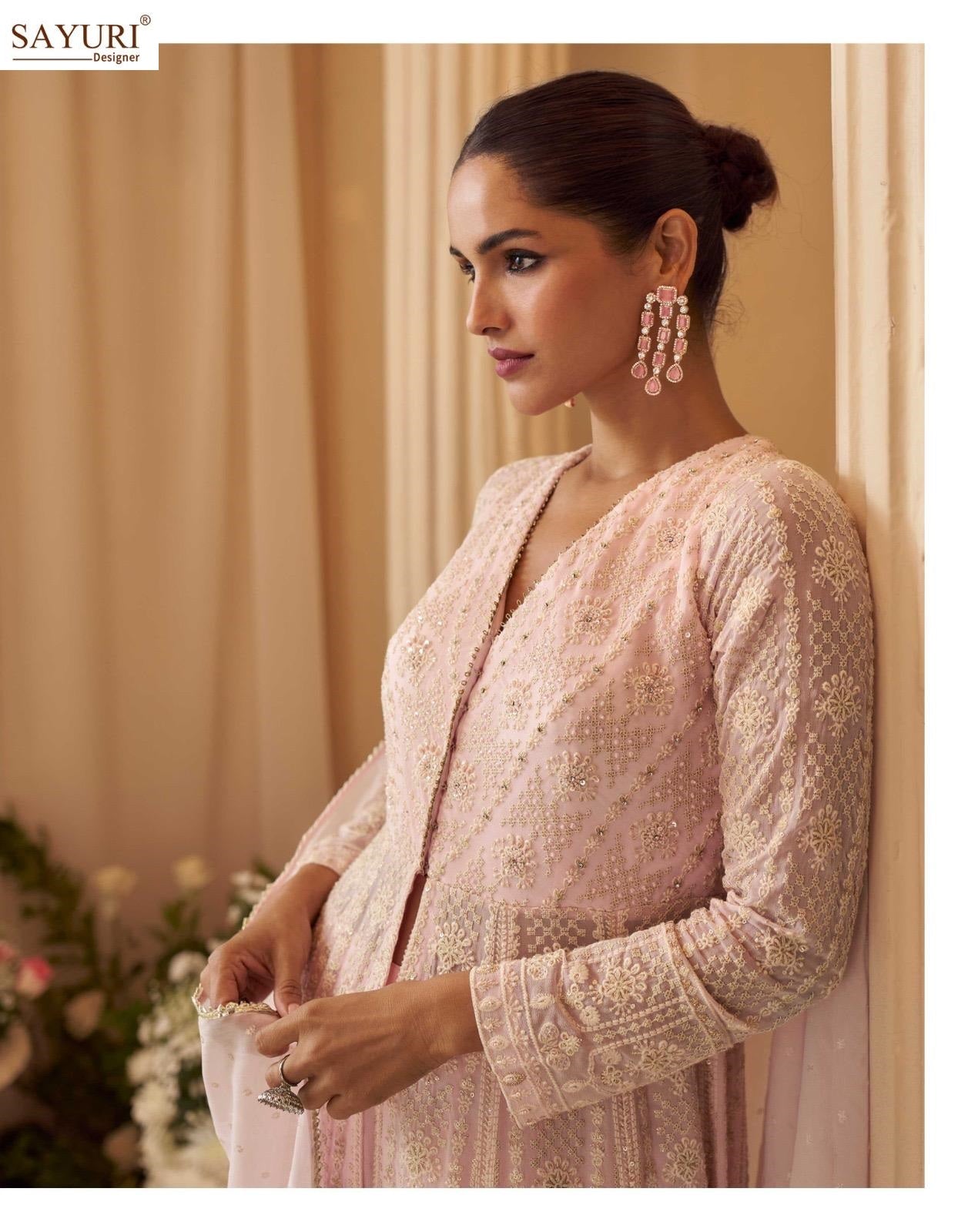 Chaavi Sayuri Georgette Readymade Suits Wholesaler Ahmedabad