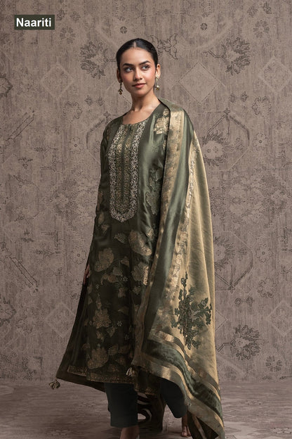 Chahak 2810 Naariti Silk Pant Style Suits Supplier Ahmedabad