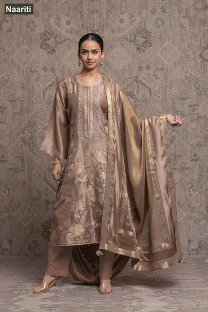 Chahak 2810 Naariti Silk Pant Style Suits Supplier Ahmedabad