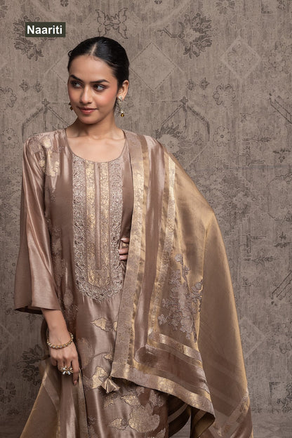 Chahak 2810 Naariti Silk Pant Style Suits Supplier Ahmedabad