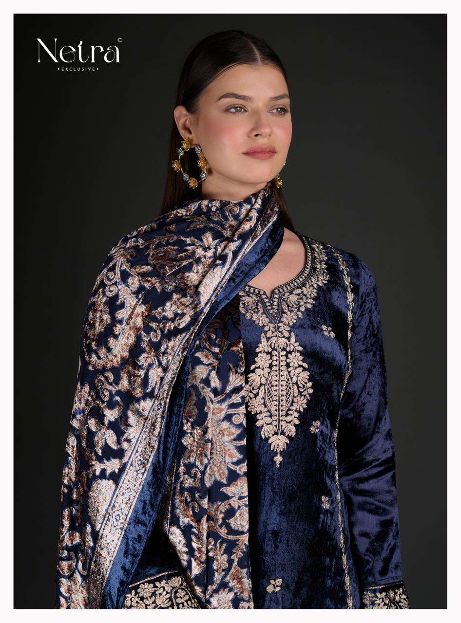 Chahak Netra Velvet Suits Manufacturer Ahmedabad