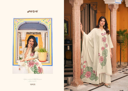 Chahat Jay Vijay Lilen Pant Style Suits Supplier India