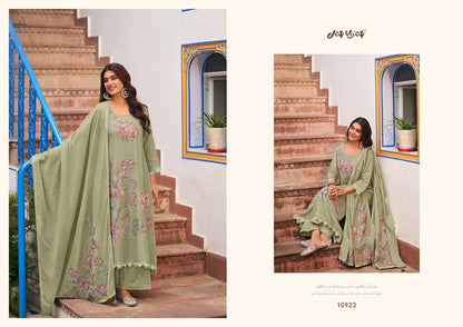 Chahat Jay Vijay Lilen Pant Style Suits Supplier India
