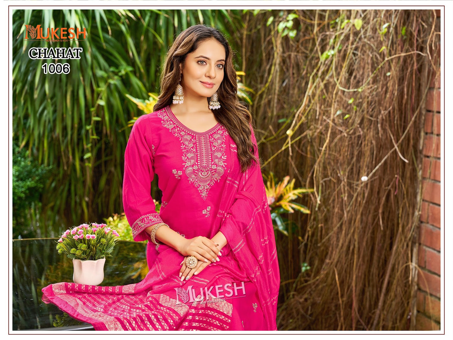 Chahat Mukesh Banwery Vertican Readymade Pant Style Suits Wholesaler Gujarat