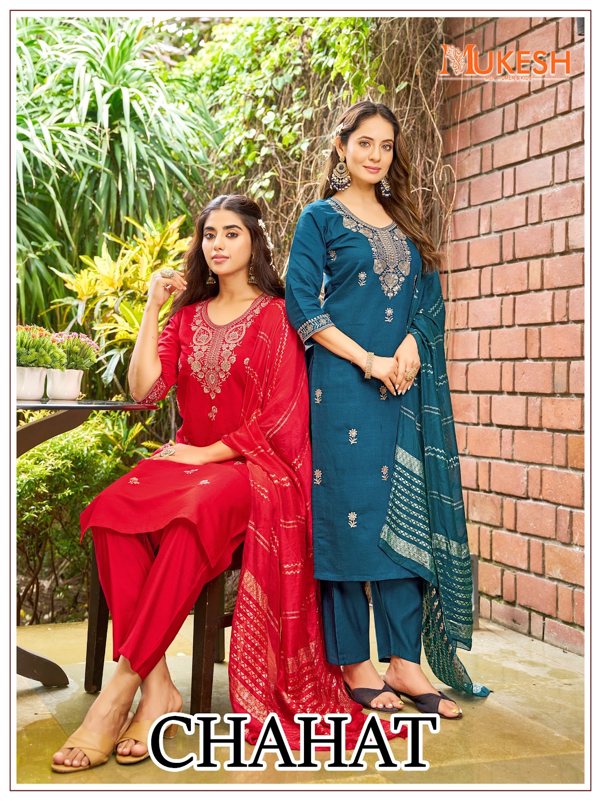 Chahat Mukesh Banwery Vertican Readymade Pant Style Suits Wholesaler Gujarat