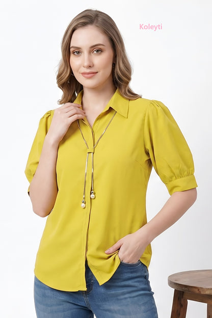 Chain Necklace 9751 Koleyti Women Shirts Wholesaler Gujarat
